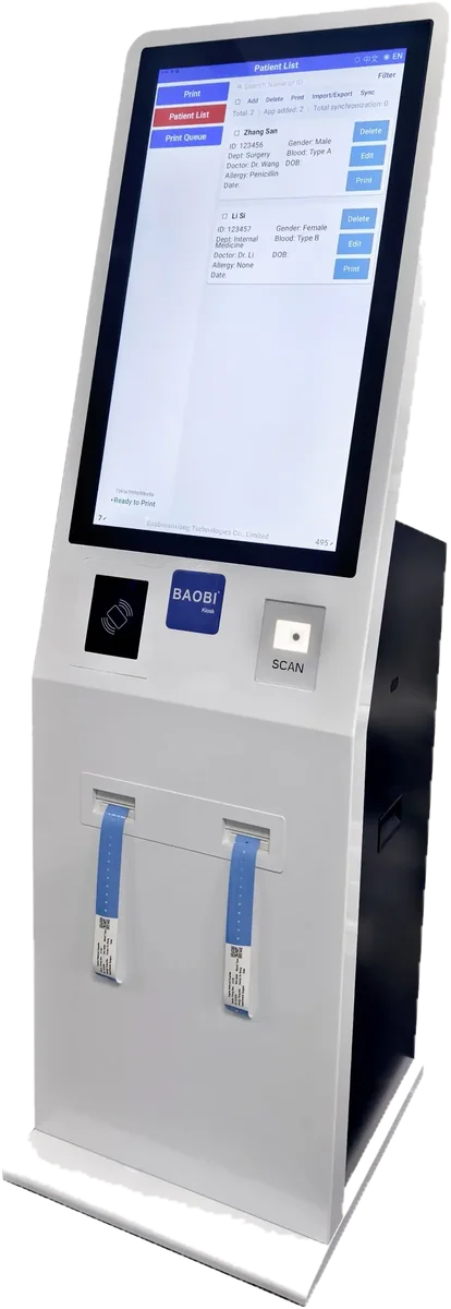 Self-service kiosk